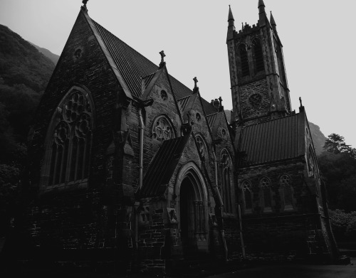 arcusxx:Gothic Church At Kylemore Abbey - Galway Ireland