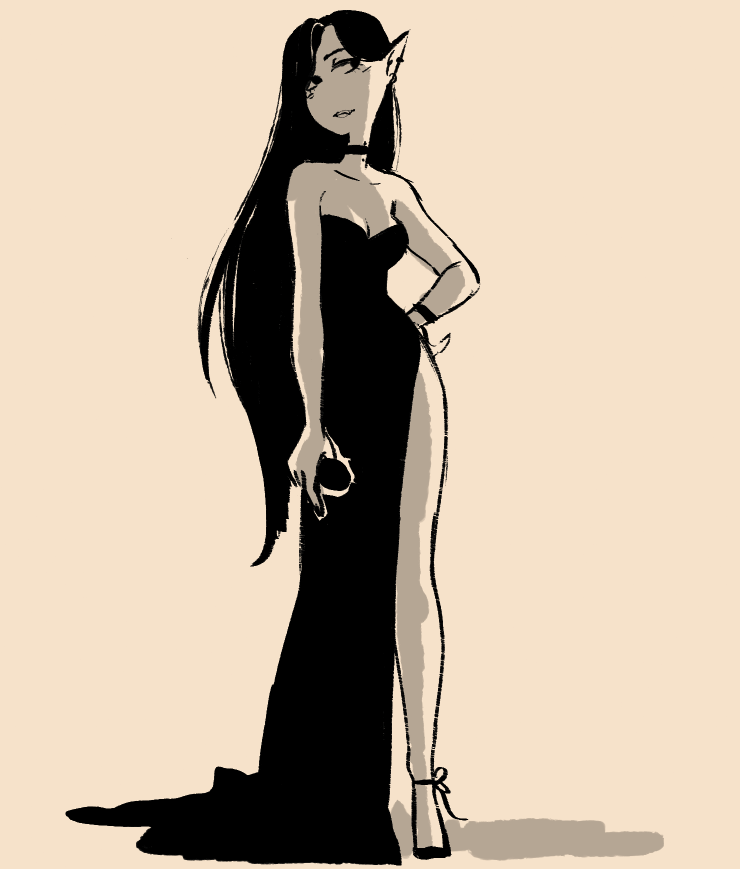 childofsquid2: Marceline got that late night jazz singer, sprawled on the piano vibes 