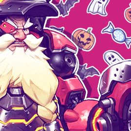 undergroundmindpalace:    spoopy overwatch icons [overwatch ladies here] + more under