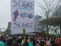 cosmicwombat54:Portland Science March 2k17!
