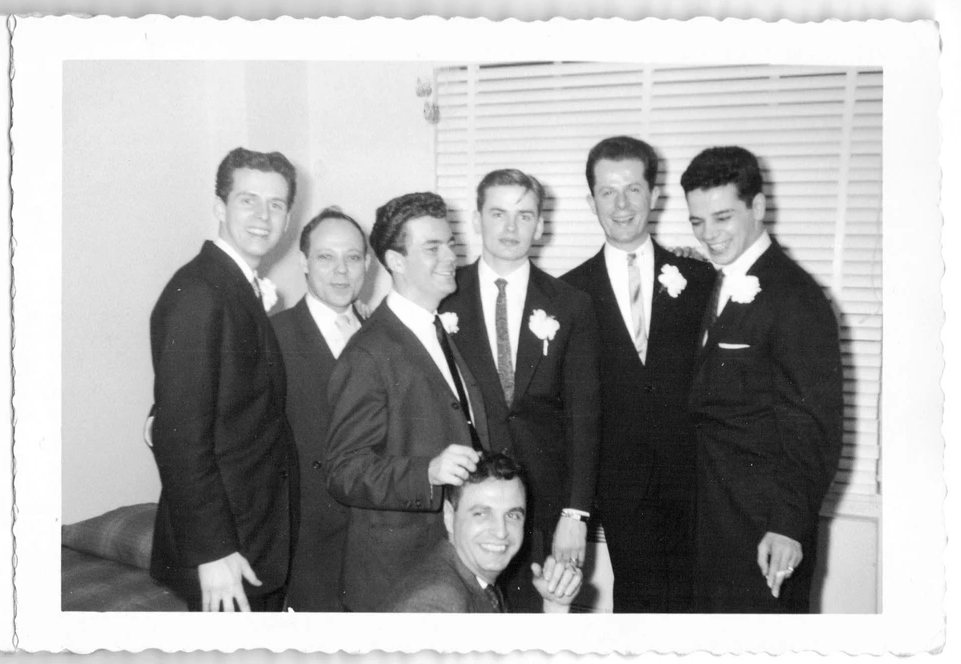 collectorsweekly:  Photos from a gay wedding near Philadelphia, PA, taken in 1957.