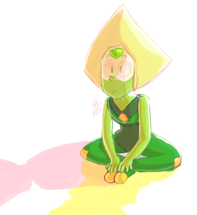 ceeberoni:  oh cool hey peridot what. is up 
