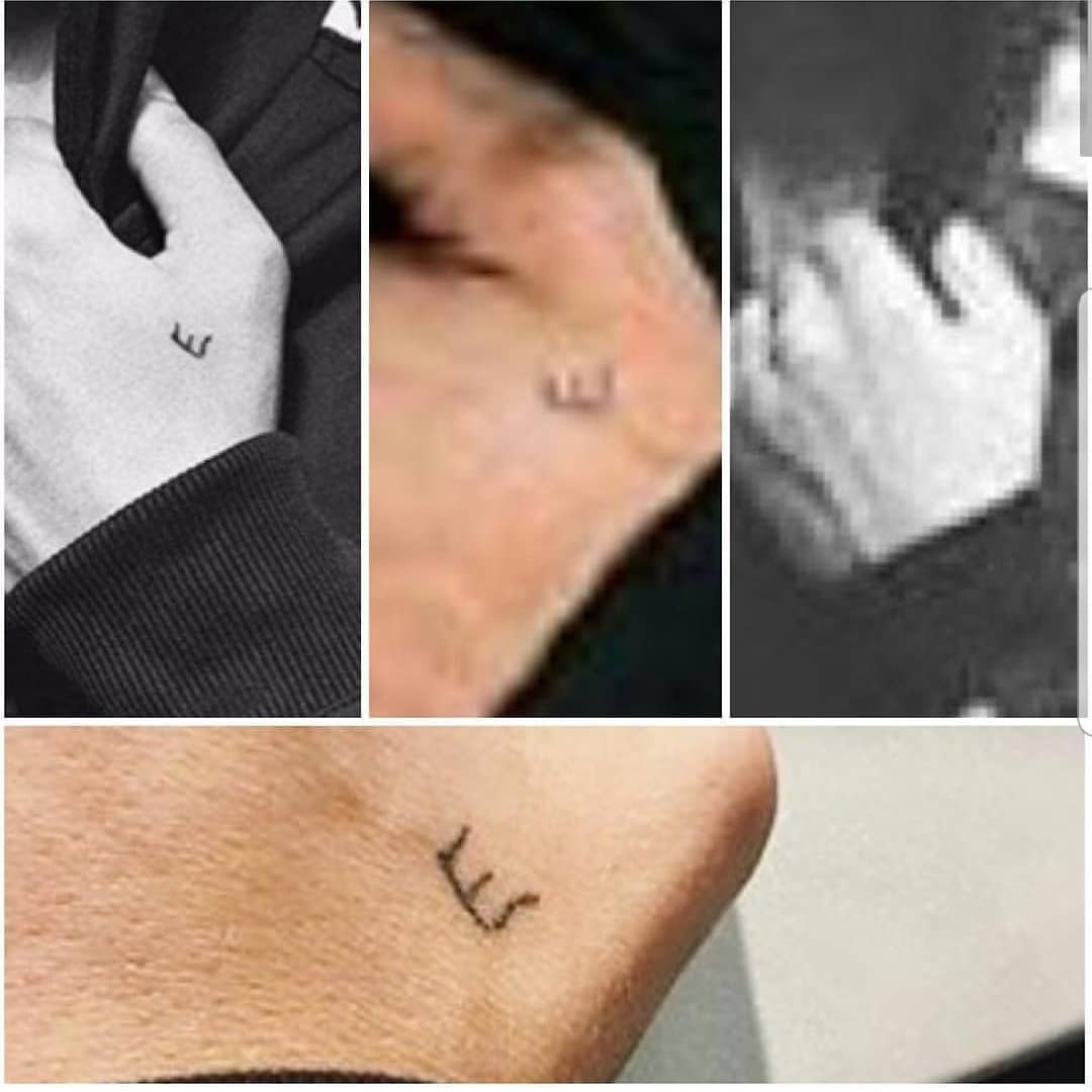 Louis Tomlinson fans think he and girlfriend Eleanor Calder have matching  tattoos as he debuts E inking - OK! Magazine