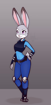 scdk-sfw: Judy Sketch Long overdue? I dunno. Never watched the movie, but here, have a tiny bunny cop :v [Large Size]  &lt;3 &lt;3 &lt;3