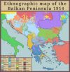 Ethnographic map of the Balkan Peninsula, 1914.
by sgp.maps