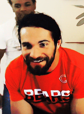 skeletors:Seth Rollins + being the cutest dweeb there is