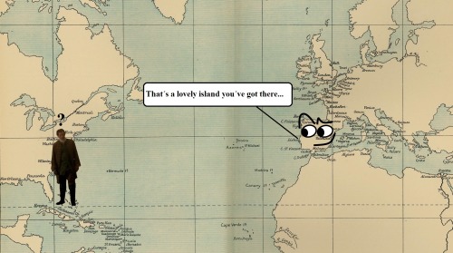 The guv´s adventures on the map.