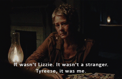 melissascarol:  Carol Peletier Meme ||  9 scenes Confessing to Tyreese - 4.14 “The