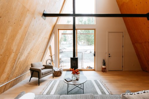 keepingitneutral: A-Frame Cabin, Snoqualmie Pass, Washington State, USA, Stephenson Design Collectiv