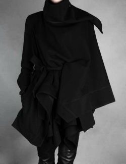  Ann Demeulemeester Wrap Coat 