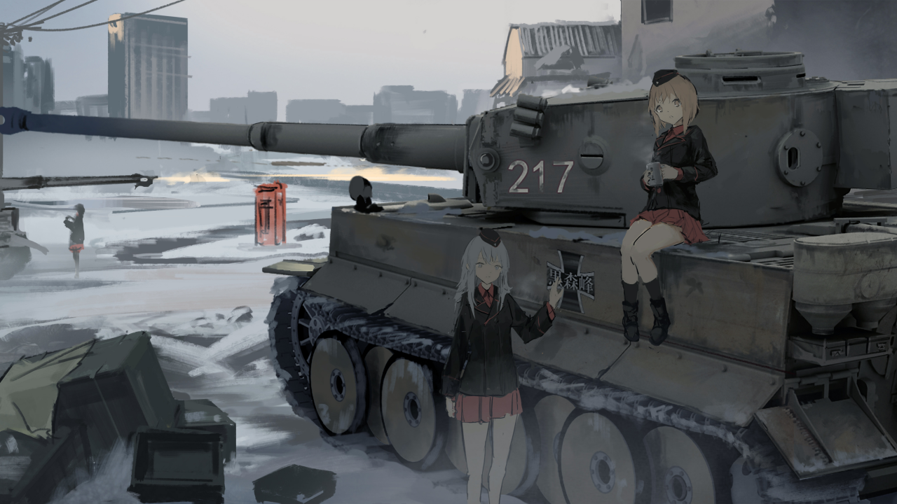 A Wallpaper A Day Day 738 Girls Und Panzer 1440p Version Credit