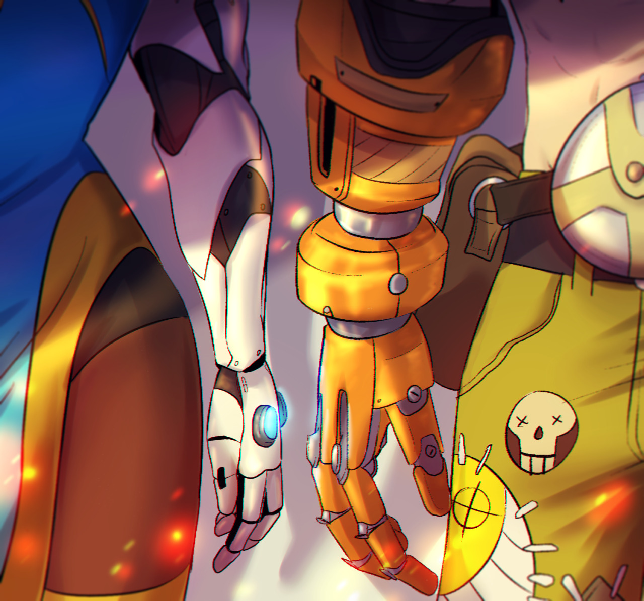 thesymmratsyndicate: eris–art:  someone-ul:   Mechanical arms are amazing *^* //used