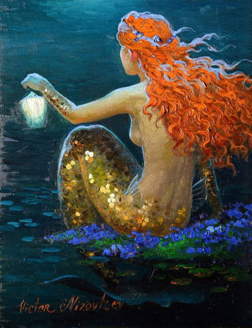 forest-of-books: theartofanimation: Victor Nizovtsev  -  www.mcbridegallery.com/niz