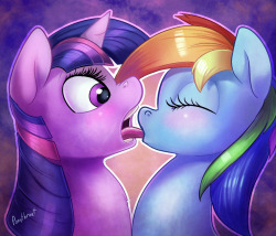 ponythroat:  ~Got Your Tongue~Something silly