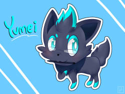 harrypotcher:  My first ever pokesona xD, Yumei the Zorua