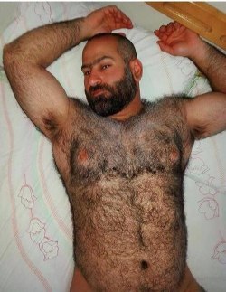 Handsome, hairy, sexy and so inviting to