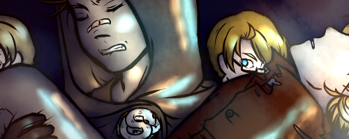Graveyard of StarsAuthor: @kuzeykirklandBeta: @wandschrankheldArtists: @verystrongarms (top), @ylake