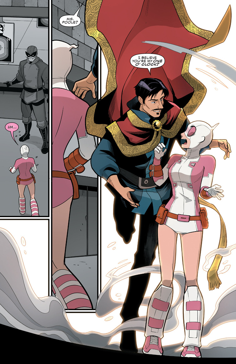 marvel-dc-art:  Unbelievable Gwenpool #3 (2016) art by Gurihiru