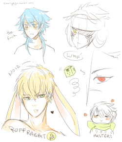 sherryandgin:  literally the most useless set of doodles ever but i’m going out in a bit so 