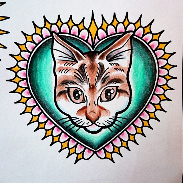 Flash Favourites Download by Ella Mobbs Traditional Tattoo Flash Style -  Etsy