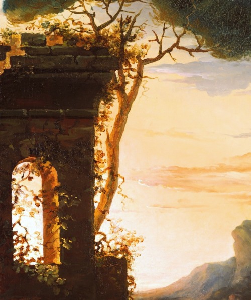 the-garden-of-delights - “Evening - Landscape with an Aqueduct”...