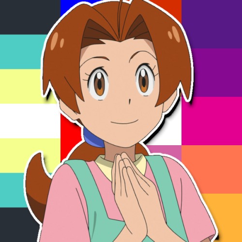 Jessie from Pokemon is an autistic polyamorous bi lesbian demigirl with BPD who’s dating James, an a
