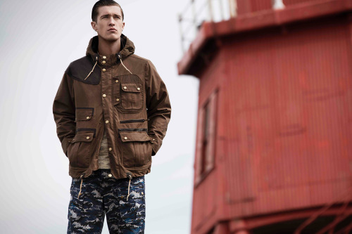 Barbour X White Mountaineering Via: Hypebeast