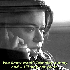 tyrannosarahs:  sarah and cosima learning to get along… (◠‿◠)♥*:･ﾟ✧ 