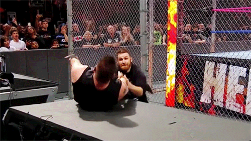 mith-gifs-wrestling:  Sami Zayn, Guardian Angel: an ongoing series to be updated