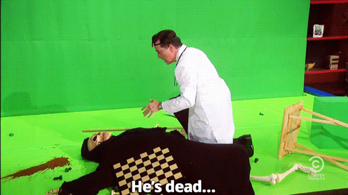sandandglass:  Stephen Colbert becomes immortal