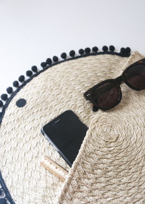 Pom Pom Straw Clutch | Earnest Home CoWith Summer finally making an appearance here in Adelaide (alb