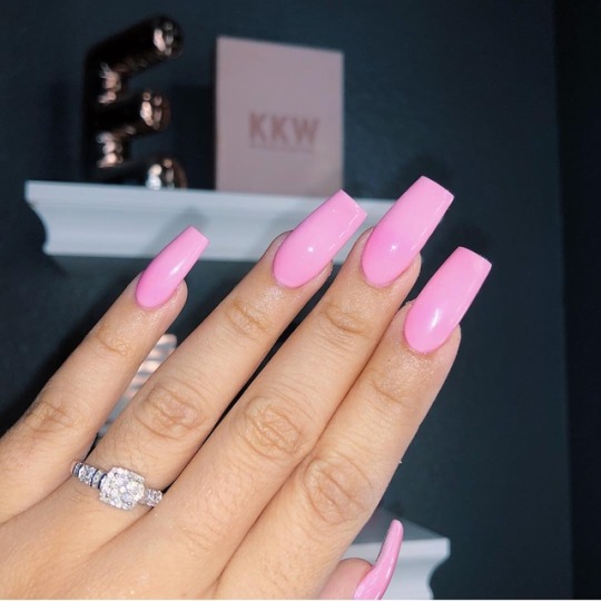barbie doll pink nail polish