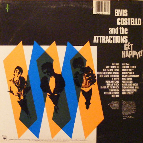 gregorygalloway:Get Happy!!, the 4th studio album by Elvis Costello and the Attractions, was release