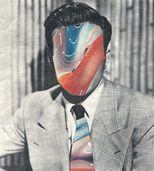 flirst: Untitled by Flirsthandmade collage with vintage magazine and glue.If you want to order 