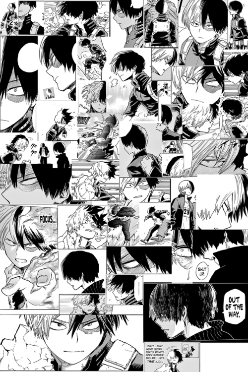 the-creepy-unicorn: Literally every panel of Todoroki Shouto [1] [2] [956 panels in total as of 27th