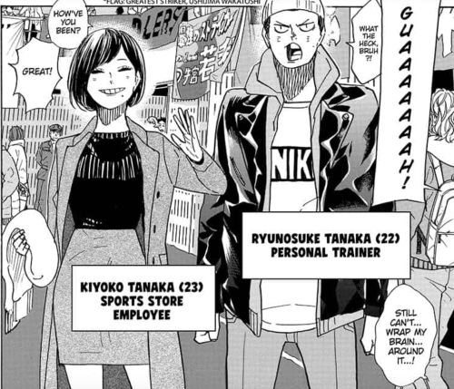 blackandorange: TANAKA REALLY MARRIED KIYOKO!  NEVER GIVE UP ON YOUR DREAMS PEOPLE!!!