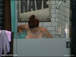 bigbrothernaked:  Rachel Reilly nipslip and topless in the shower. #rachel #reilly #nipslip #topless #bigbrother #bigbrothernudes #sexy #nude #boobs Credit to Big Brother Network