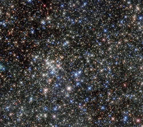 space-pics:Hubble Uncovering the Secrets of the Quintuplet Cluster / Source / by NASA Goddard Photo 