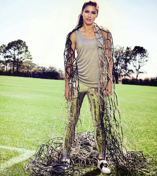 usswnt: Alex Morgan by James White for Health Magazine