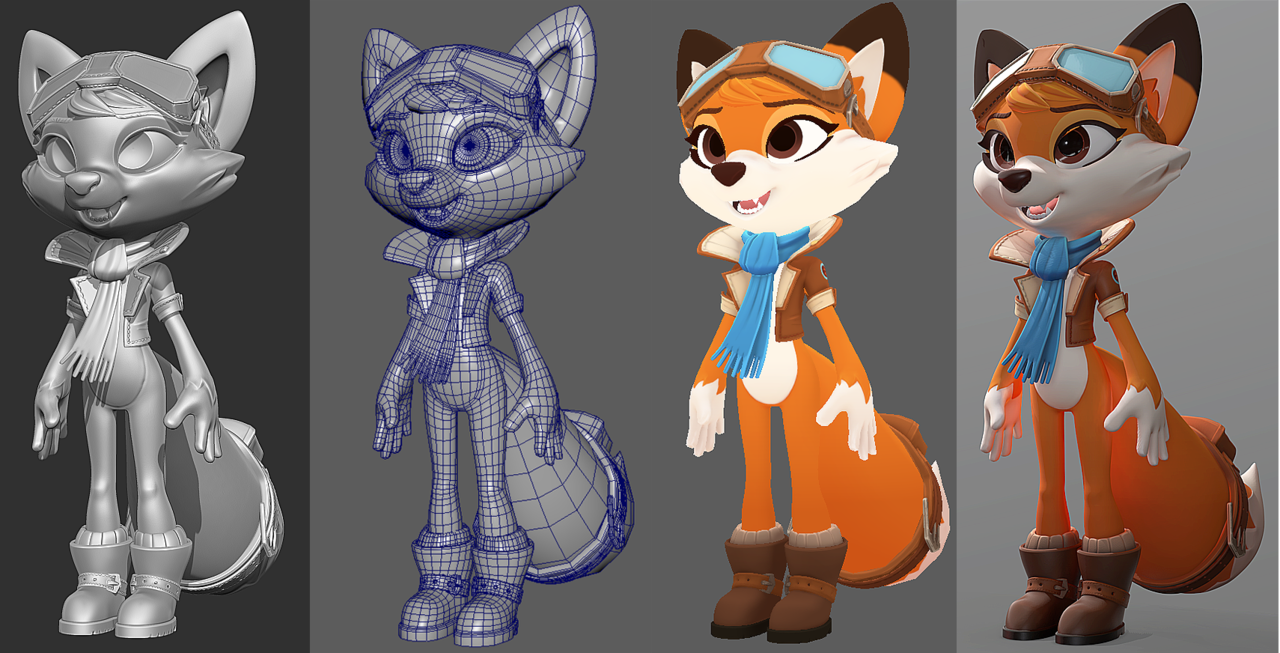 Lemurfeature Lyra From Super Lucky S Tale By Playful