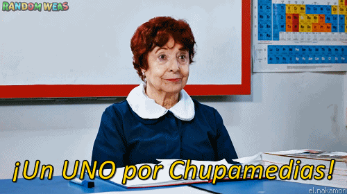 randomweas:  ¡Un UNO por Chupamedias! (x)