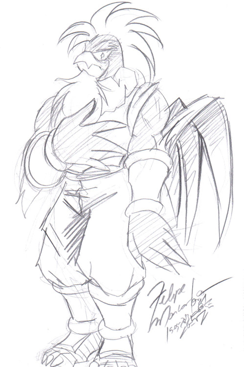 felipeyuski:  A new rough of General Ruster. Maybe I redo it for the future update on the character bios.I need to admit, for some reason, he´s a character I have difficult to draw, even him being a lot simplier appearance than Alar.