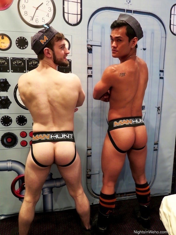 wehonights:  From IML 2015, it’s the always sexy @Bravodelta9 &amp; @EliLewisXXX