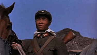 humanoidhistory:Chinese propaganda footage purports to show cavalrymen preparing to ride into the fa
