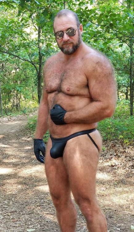 daddiesnextdoor:  boatinrob:More leather campgroundWant to see more hot hairy daddies, bears, and silver foxes? Follow me! My queue is always full and my inbox is always open.19k+ followers can’t be wrong. Join us at: http://daddiesnextdoor.tumblr.com