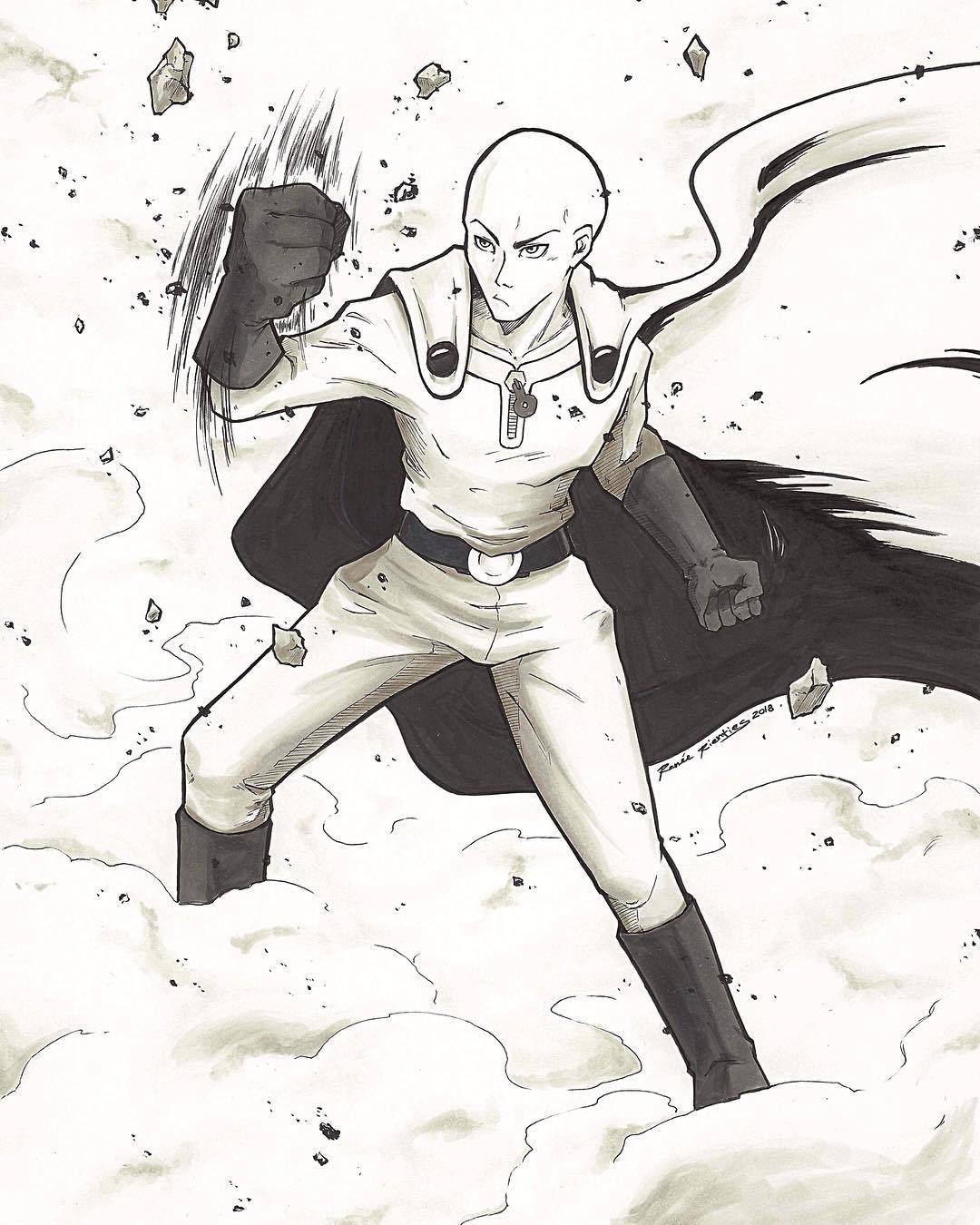 Saitama👊  One punch man, One punch man anime, Saitama one punch