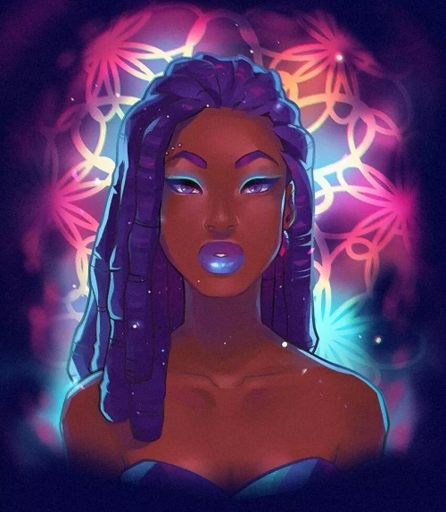 howlithe:  wearewakanda:  Featured artist: asieybarbie WΛW  | Like : Tweet : Pin : Blog #WeAreWakanda     Omg 👏🏾☺️
