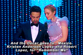 clarasolo: Mexico Prescence   at the 90th  Annual Academy Awards.