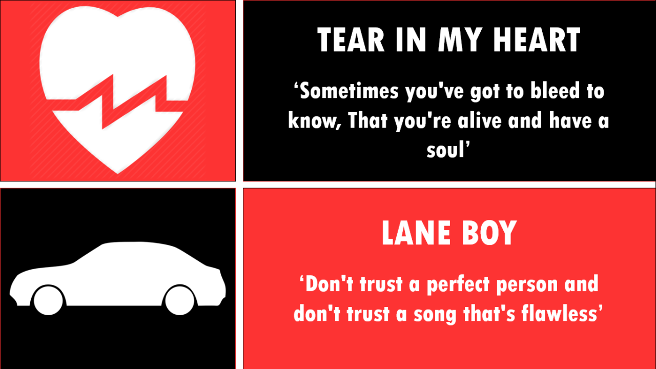 tvvntyonepilots:  Blurryface is the manifestation of Tyler’s “bad side”: all