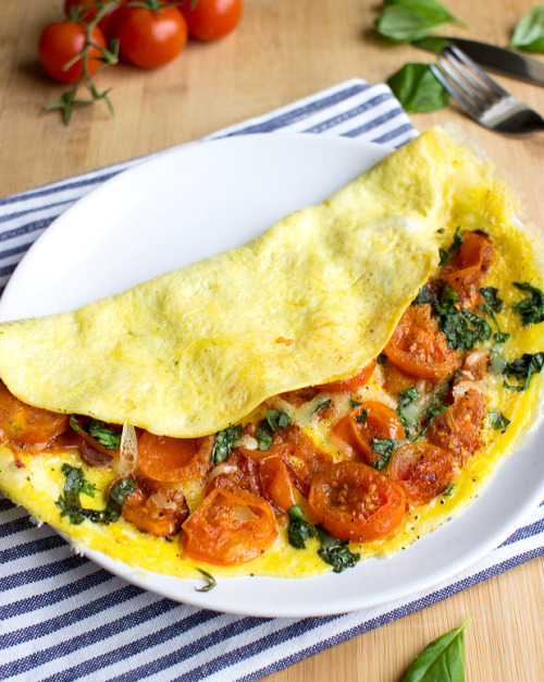 Easy Tomato Omelette